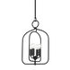 Mallory 4 Light 12 inch Aged Iron Pendant Ceiling Light, Small