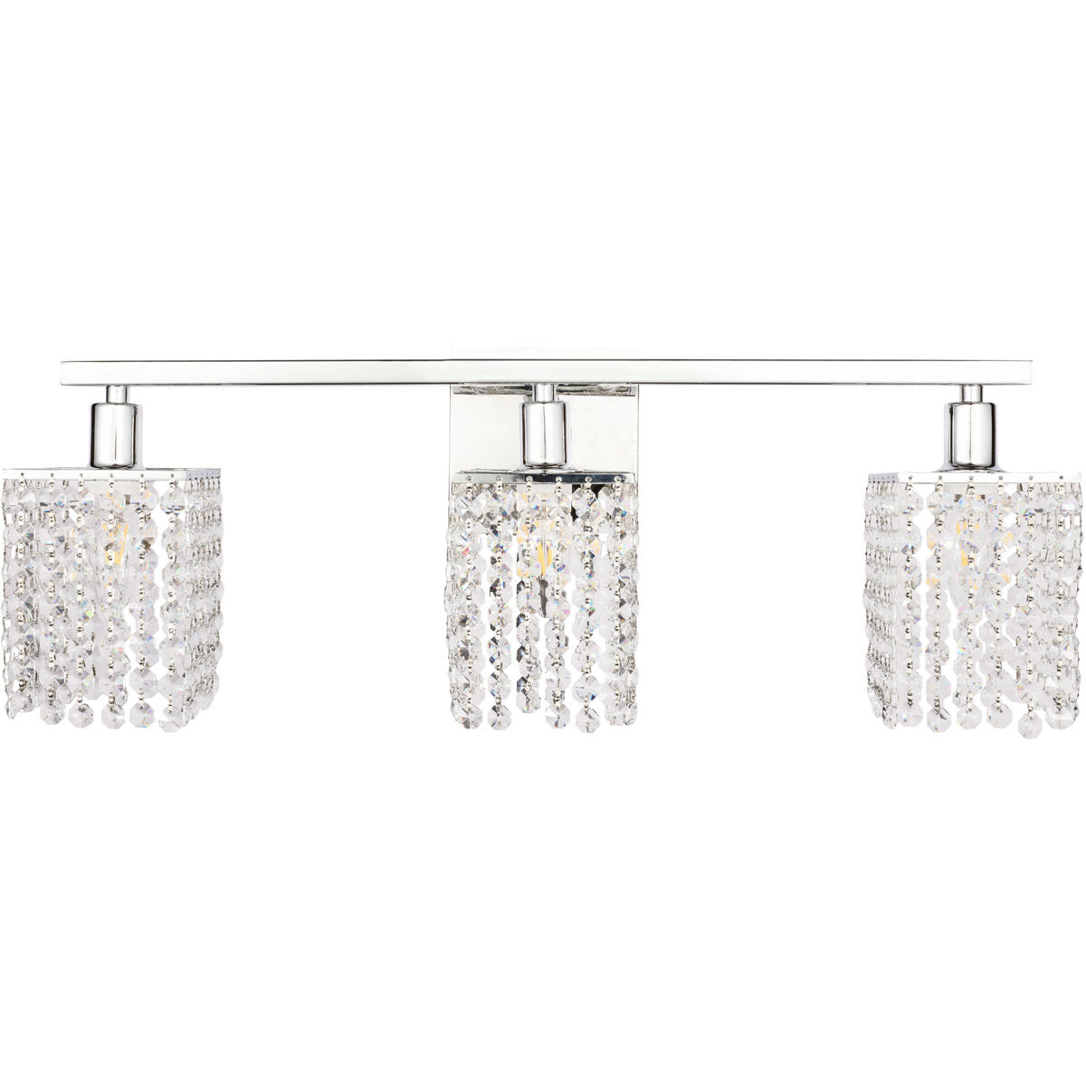 Phineas 3 Light 24 inch Chrome Wall sconce Wall Light