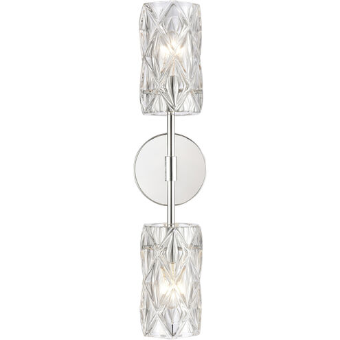 Forma de Crystal Sconce Wall Light