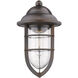 Dylan 1 Light 13 inch Oil-Rubbed Bronze Exterior Wall Mount in Oil Rubbed Bronze