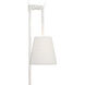 Lodelle 1 Light 10 inch Matte White Wall Sconce Wall Light