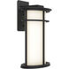 Province 1 Light 15.4 inch Coastal Black Outdoor Sconce, Large