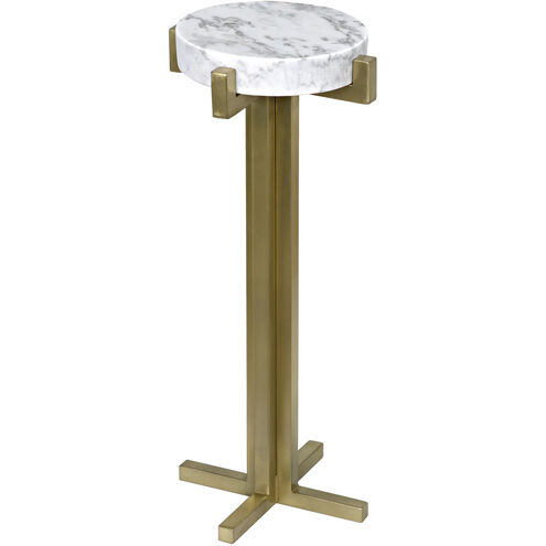 Sardo 22 X 8 inch Antique Brass Side Table