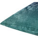 Theodosia 20 X 20 inch Emerald/Dark Blue Accent Pillow