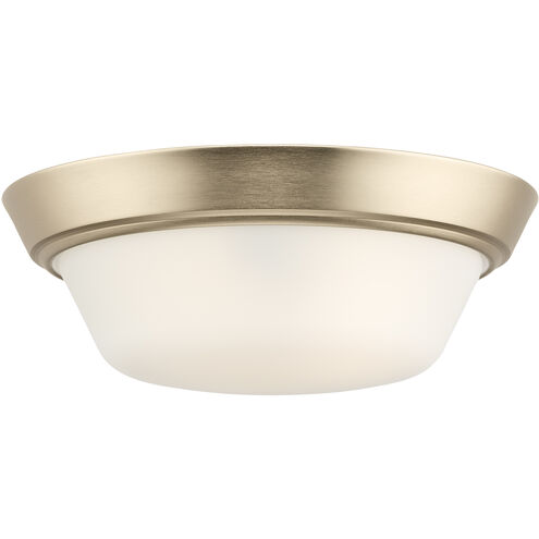 Edessa 2 Light 12 inch Champagne Bronze Flush Mount Ceiling Light