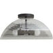 Bend 2 Light 16.00 inch Flush Mount