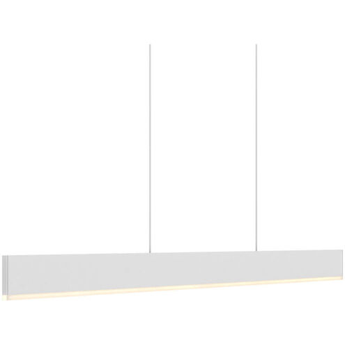 Beam 1 Light 2 inch White Pendant Ceiling Light