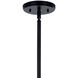 Velestino 8 Light Black Chandelier Ceiling Light