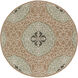 Cosmopolitan 96 inch Green and Green Area Rug, Polyester