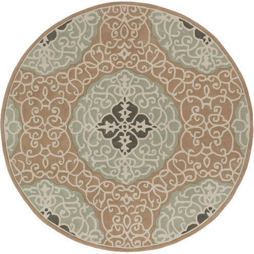 Cosmopolitan 96 inch Green and Green Area Rug, Polyester