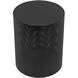 Dixon 20.5 X 16 inch Matte Black Side Table, Small