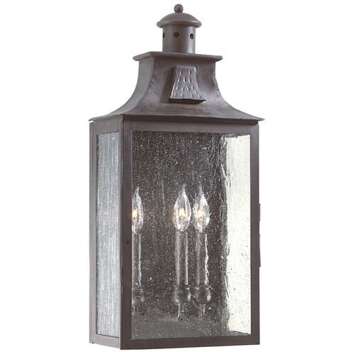 Newton 2 Light 24 inch Old Bronze Outdoor Wall Pocket Lantern Fluorescent
