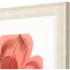 Florals Collection Red Framed Art