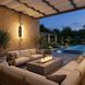 Geode 4 Light 27 inch Matte Black Outdoor Wall Light