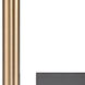 Notre Dame 4 Light 10 inch Oil Rubbed Bronze and Gold Wall Sconce Wall Light