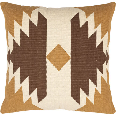 Andrea 20 inch Cream Pillow Kit in 20 x 20, Square