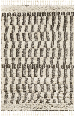 Sahara 108 X 72 inch Charcoal Rug in 6 X 9, Rectangle