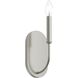 Reines 1 Light 4.5 inch Brushed Nickel Wall Sconce Wall Light