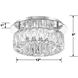 Kinsley 1 Light 12 inch Polished Chrome Flush Mount Ceiling Light