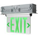 Brentwood LED 15.75 inch Silver LED Exit Sign Ceiling Light