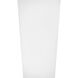 Coastal Elements Cruz LED 11 inch Textured White Outdoor Wall Mount Lantern