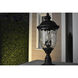 Carriage House DC 1 Light 20 inch Oriental Bronze Outdoor Pole/Post Lantern