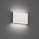 Tablet LED 5.5 inch White Outdoor Wall Light