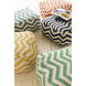 Frontier Saffron / Cream Pouf