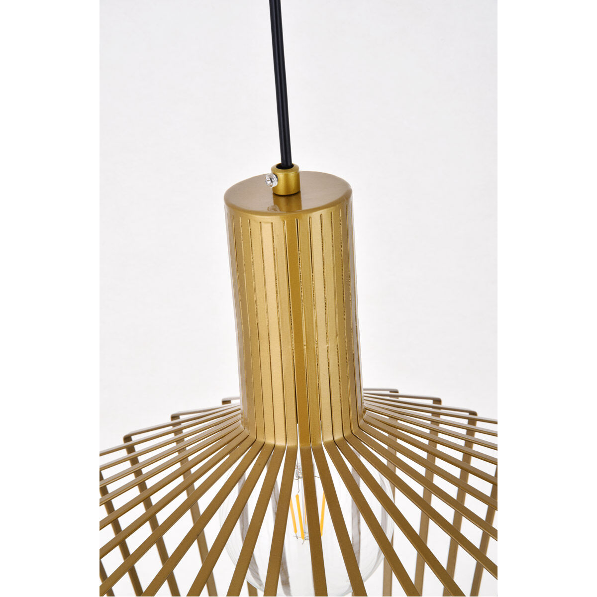 Ronnie 1 Light 12 inch Brass Pendant Ceiling Light