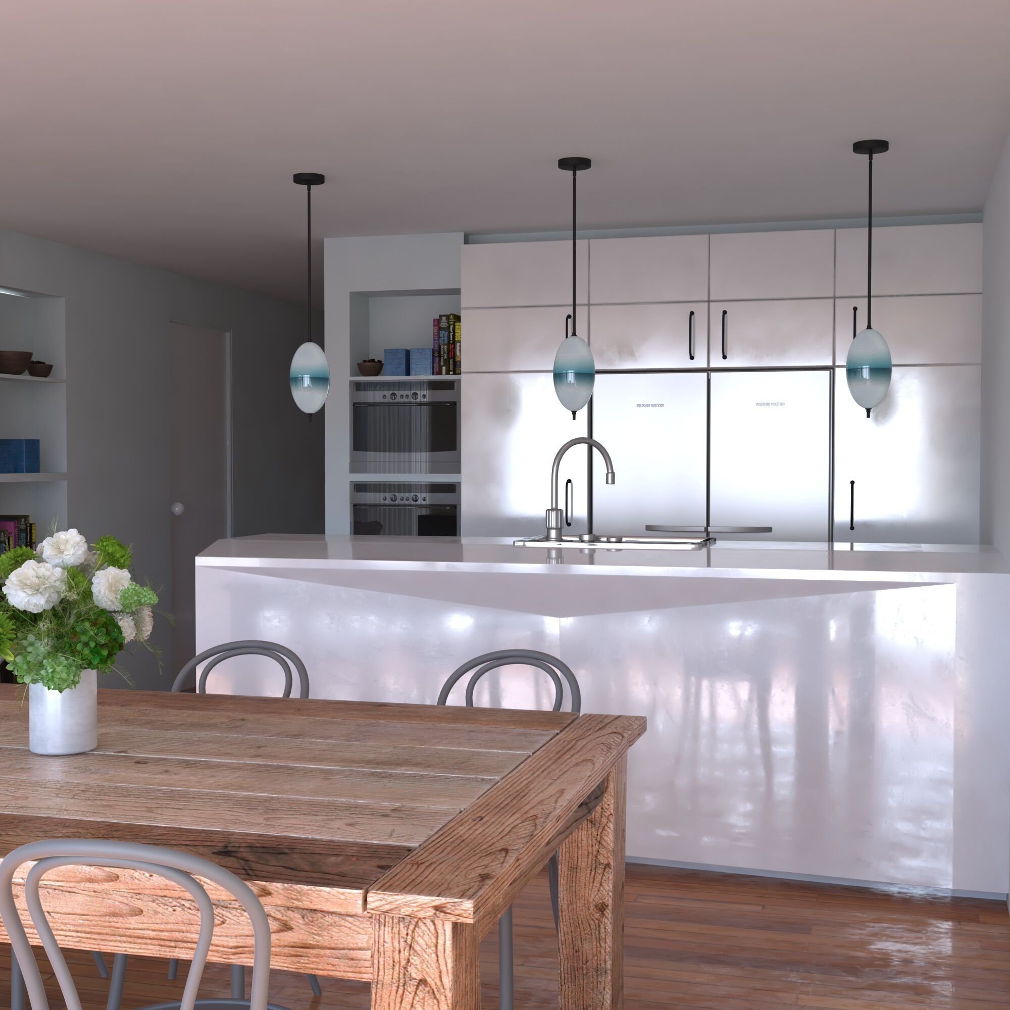 Somerset LED 6.25 inch Oil Rubbed Bronze Mini Pendant Ceiling Light