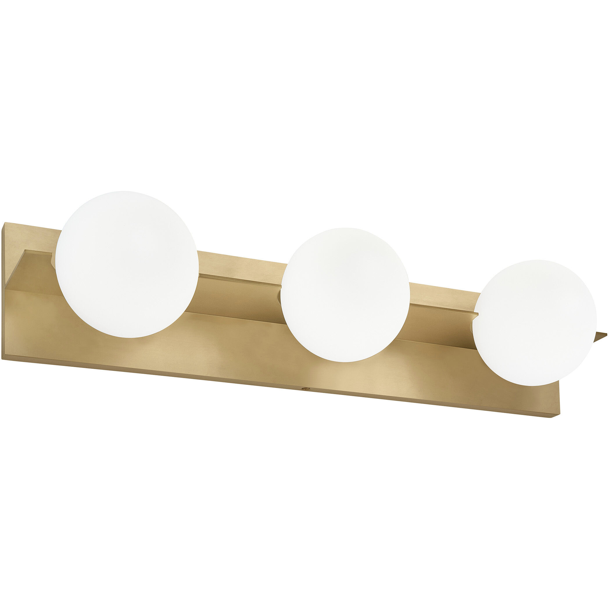 Sean Lavin Orbel 3 Light 24 inch Natural Brass Bath Vanity Wall Light in Incandescent