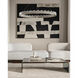 Pleiades LED 50.75 inch Contemporary Silver Leaf and Contemporary Silver Chandelier Ceiling Light
