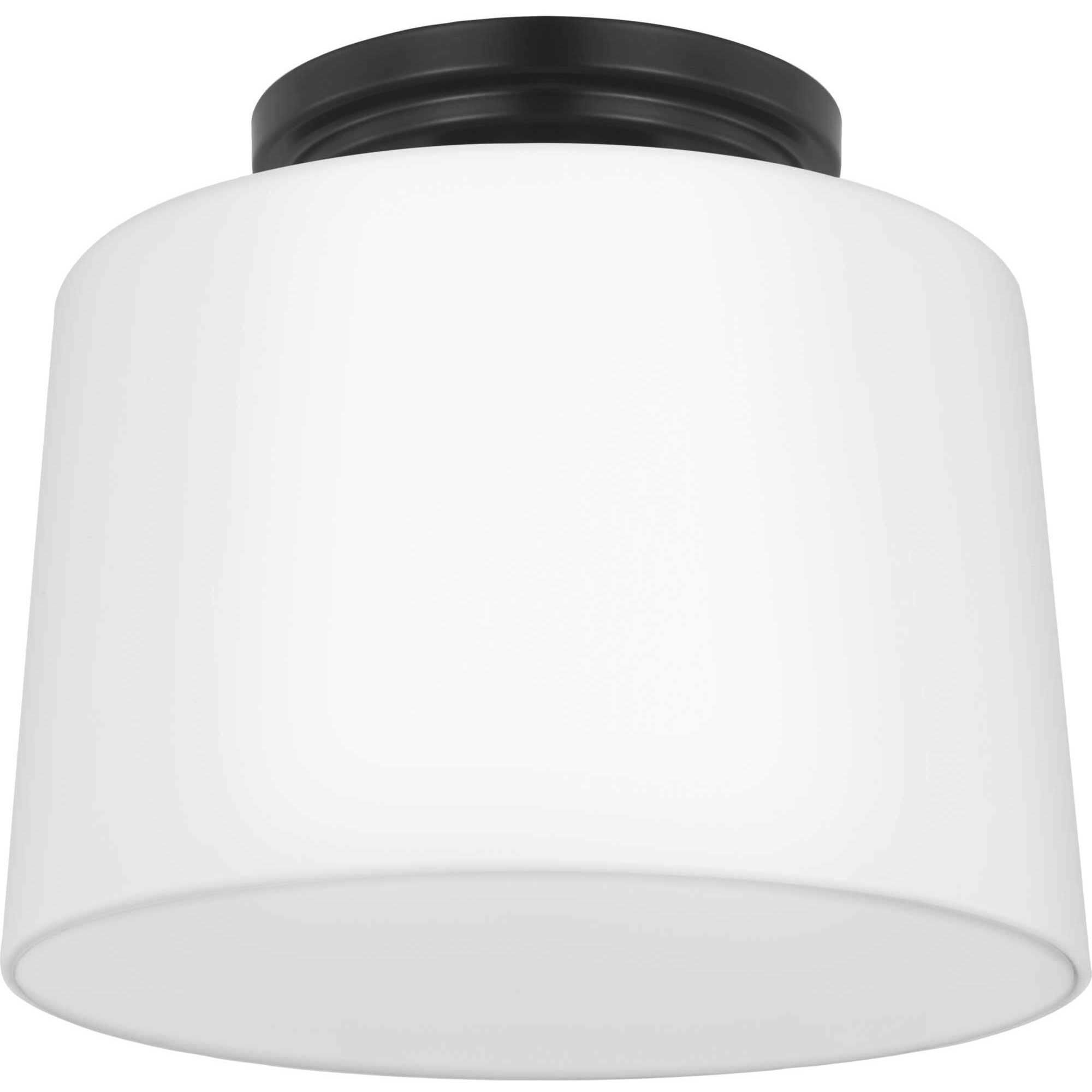 Adley 1 Light 8.62 inch Matte Black Flush Mount Ceiling Light