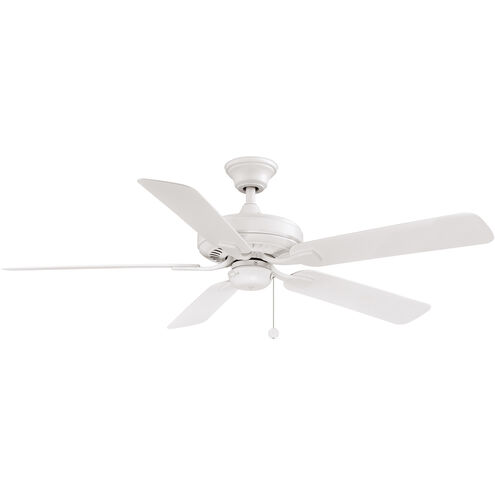 Edgewood 52 52 inch Matte White Fan-Uni