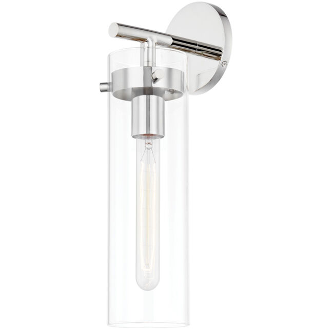 Haisley 1 Light 4.75 inch Polished Nickel Wall Sconce Wall Light