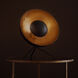 Sigmund 18.75 inch 60 watt Blackened Steel Table Lamp Portable Light