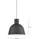 Irving Pendant Ceiling Light in White