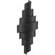 Chiffonade 2 Light 10.75 inch French Black Wall Sconce Wall Light