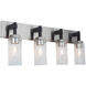 Arlington LED 31 inch Satin Nickel Bathroom Vanity Wall Light