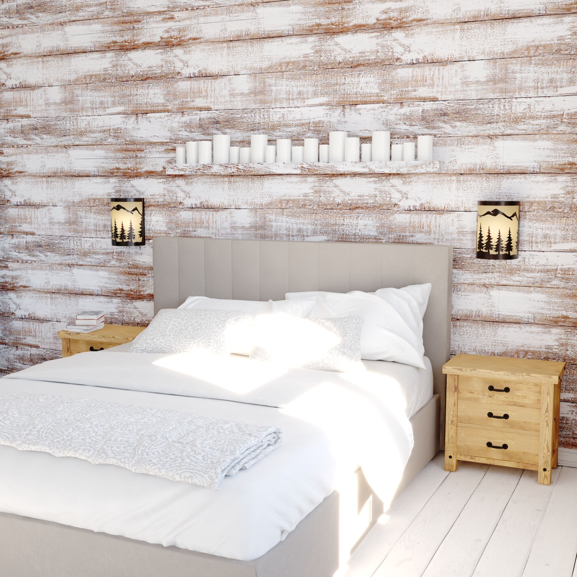 Yosemite LED 8 inch Burnished Bronze Wall Light