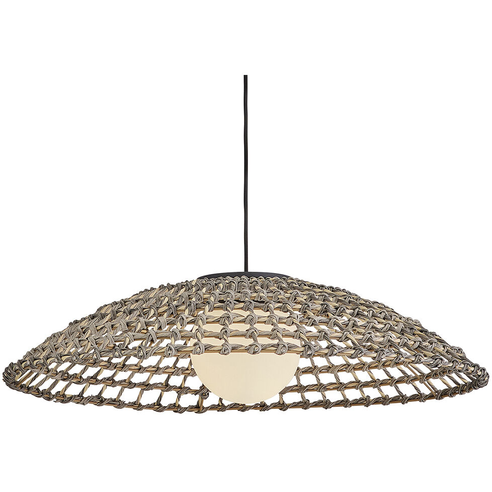 Open Air Arlen LED 30 inch Black Outdoor Pendant