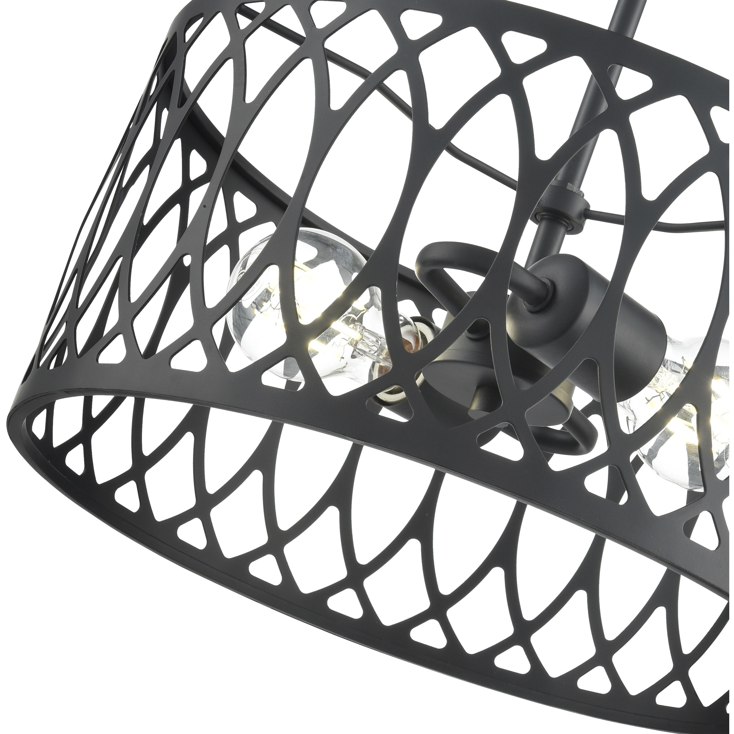 Arelyn 2 Light 13 inch Matte Black Pendant Ceiling Light