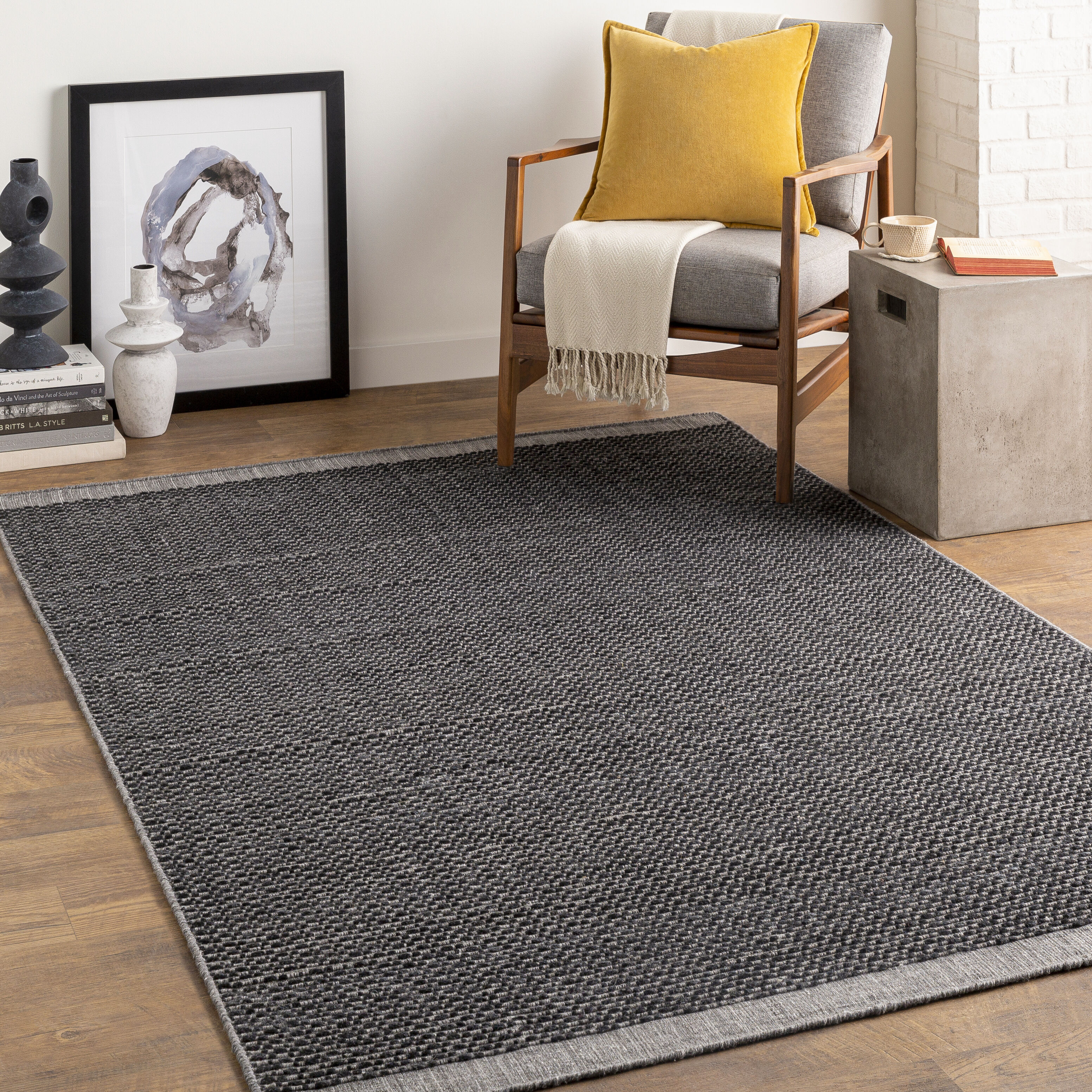 Sycamore 144 X 108 inch Medium Grey Rug, Rectangle