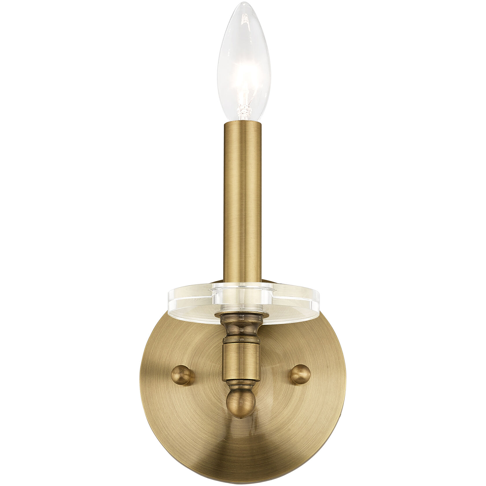 Bennington 1 Light 5 inch Antique Brass Wall Sconce Wall Light