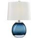 Star 19 inch 60 watt Blue Table Lamp Portable Light