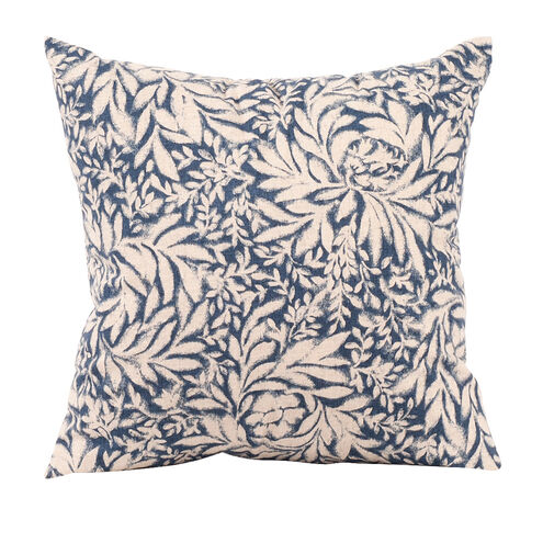 Square 20 inch Iris Indigo Pillow