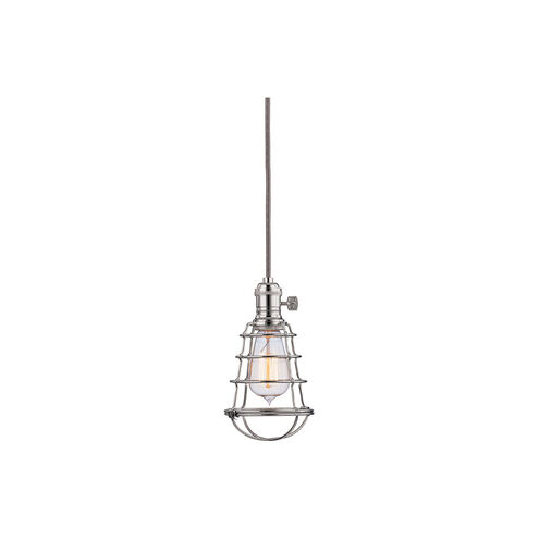 Heirloom 1 Light 2 inch Polished Nickel Pendant Ceiling Light in Yes