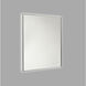 Cadre 30 X 30 inch Brushed Nickel Backlit Wall Mirror