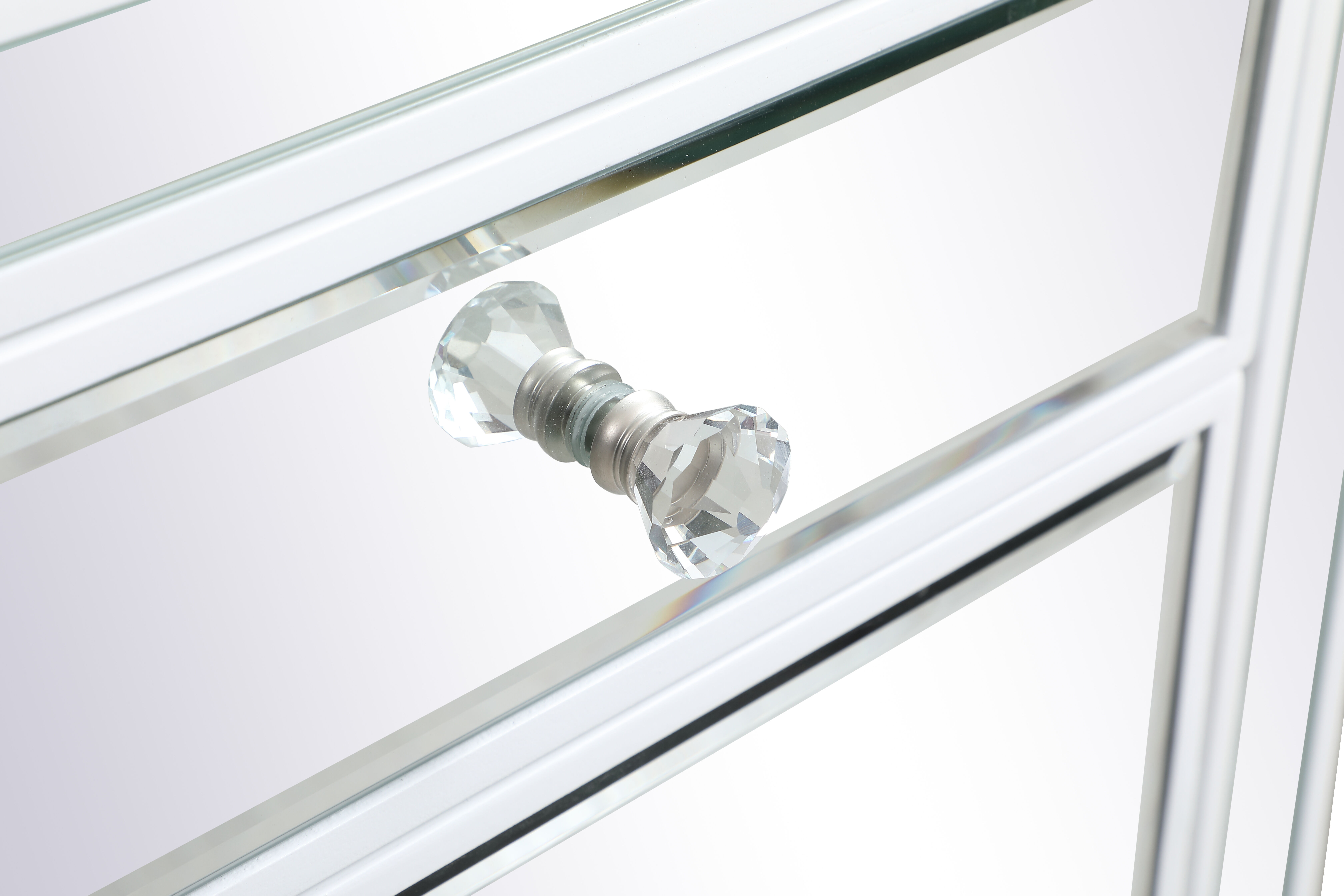 Reflexion 29 X 18 inch White Nightstand