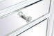 Reflexion 29 X 18 inch White Nightstand